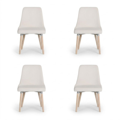 4x Design Polster Sitz Stühle Stuhl Seht Garnitur Lounge Sessel Club Set