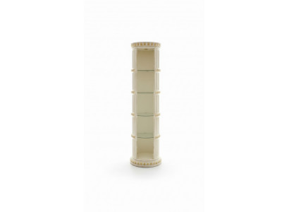 Vitrine Bar Eck Regal Glas Amphore Bodenfase Säule Schrank Vitrinen Regale 1860