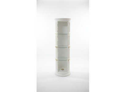 Vitrine Bar Eck Regal Glas Amphore Vase Bodenfase Säule Schrank Vitrinen Regale