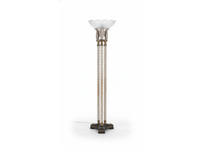 Olymp Steh Feuer Lampe Leuchte Stehlampe Sandleuchte Lampen Leuchten Design XXL