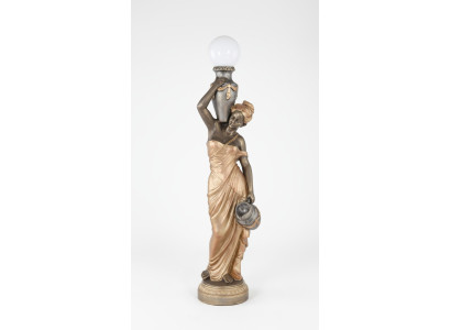 Stehleuchte Lampe Leuchte Statue Figur Skulpturen Skulptur Statuen Stanlampe Neu