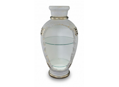 Vitrine Bar Regal Glas Bodenfase Schrank Vitrinen Statue Bad Wohnzimmer Figuren