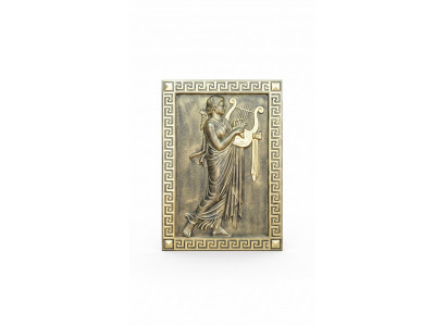 Musik Wandrelief Antik Stil Relief Wand Gemälde Antike Handarbeit Gott Bild Neu