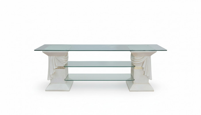 Klassische RTV Sideboard Fernseh Tisch Tische Tv Board Medusa Regal Vitrine