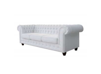 Chesterfield Sofagarnitur Sofa 3+1+1 Couch Polster Set Sofas Couchen S1
