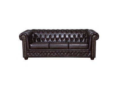 Chesterfield Sofagarnitur Sofa 3+1+1 Couch Polster Set Sofas Couchen Yorki Neu