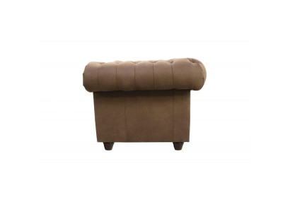 Chesterfield 3+1 Sitzer Polster Sofagarnitur Couch Leder Sofas Wohnzimmer Sofa