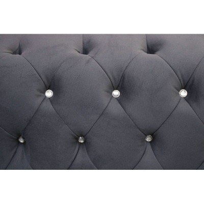 Chesterfield Ledersofa Sofa Couch Polster Garnitur 3+1 Bettfunktion Schlafsofa