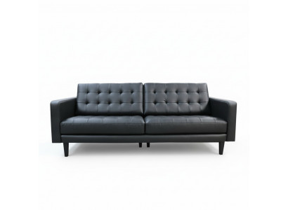 Design Moderne Chesterfield Garnitur Sofa Couch Polster Leder Garnituren 3+2 Neu