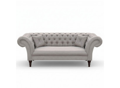 Chesterfield Sofagarnitur 3+2 Couch Sofa Polster Design Leder Stoff Garnituren