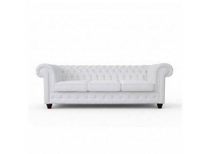 Design Klassiker Chesterfield Big XXL Couch Leder Textil Sofas Couchen 3 Sitzer