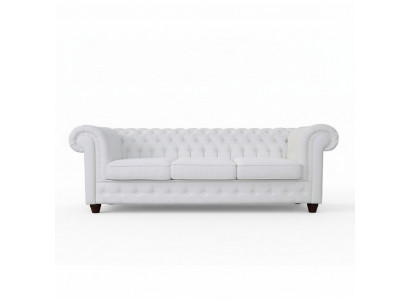 Chesterfield Mello 3 Sitzer mit Bettfunktion Couch Polster Sofas Couchen Sofa