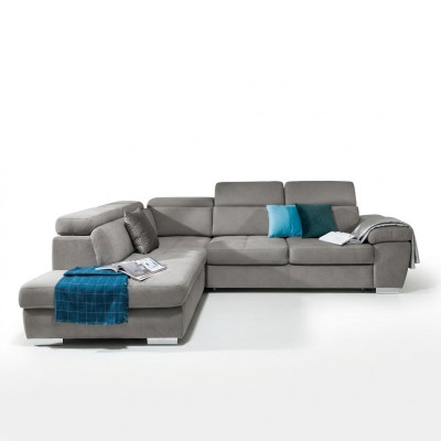 Ecksofa Wohnlandschaft Sofa Couche Polster Eck Sofas Garnitur Textil Designer