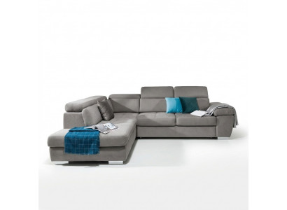 Ecksofa Wohnlandschaft Sofa Couche Polster Eck Sofas Garnitur Textil Designer