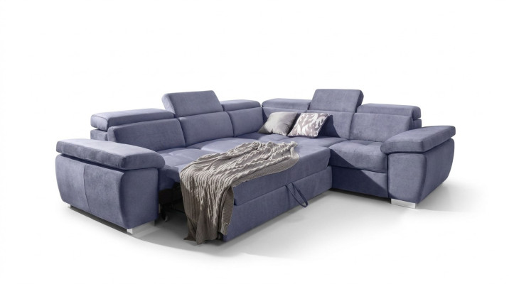 XXL Polster Wohnlandschaft Sofa Eck Sitz Polster Schlaf Garnitur Couchen Sofas