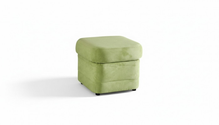 XXL Club Hocker Pufa Leder Ottoman Designer Textil Fußhocker Club Lounge 