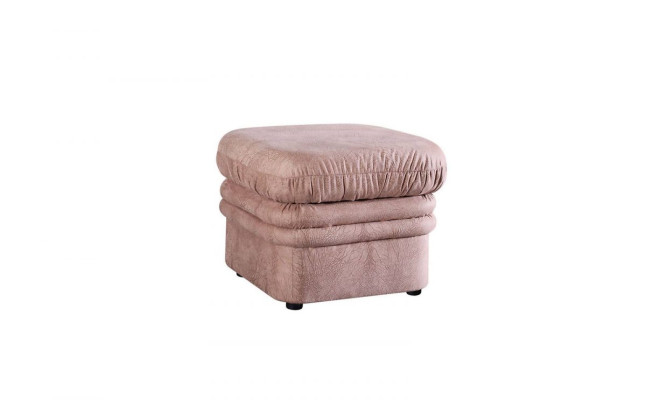 Lounge Hocker XXL Club Fußhocker Ottomane Pufa Stoff Textil Design