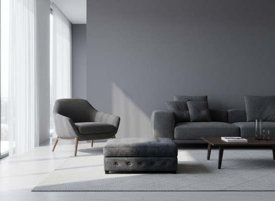 XXL Club Pufa Fußhocker Club Lounge Hocker Leder Ottoman Designer Textil