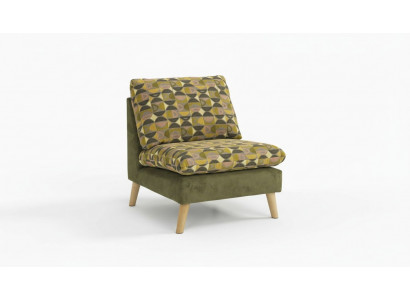 Design Relax Club Sessel Lounge Sofa 1 Sitzer Fernseh Stuhl Polster Stoff