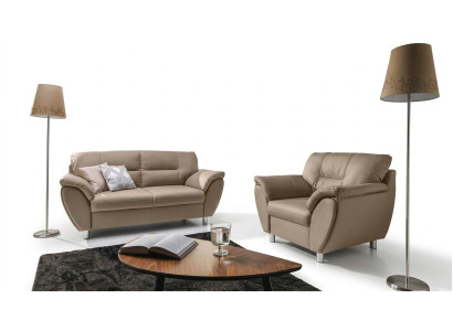 Das edle klassische 2-Sitzer-Sofa im Jugendstil passt in jedes Interieur