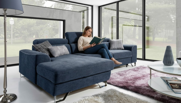 Modern Schlafcouch Schlaf Sofa Couch Polster Ecksofa Sofa Polster Eck Garnitur