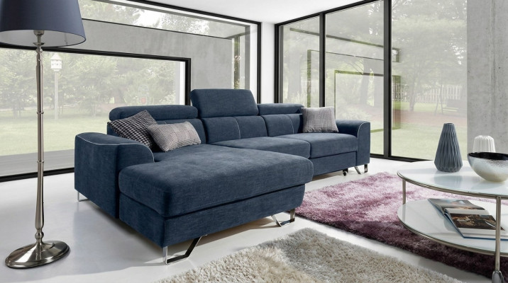 Modern Schlafcouch Schlaf Sofa Couch Polster Ecksofa Sofa Polster Eck Garnitur