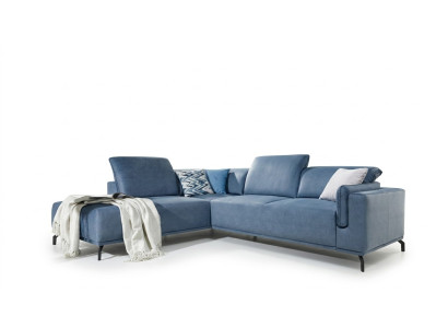 Ecksofa Schlafsofa Polster Eck Couch Sitz Polster Garnitur Bettkasten Stoff Neu