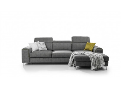 Schlafsofa Sofa Polster Wohnzimmer Ecksofa Textl Sitz Garnitur Funktions Couch