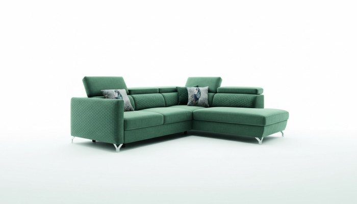 Moderne Ecksofa Couch Polster Garnitur Wohnlandschaft Sofa Couch Ecke Sitz Neu
