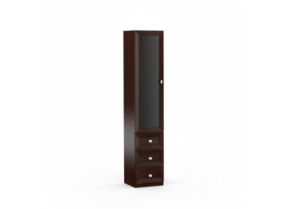 System Büro Deko Möbel Vitrine Aktenschrank Regale Klassischer Holz Schrank