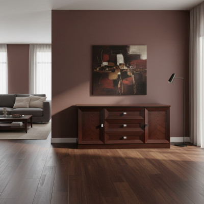 Büro Kommode Holz Schrank Holzkommode Klassische Sideboard Kommoden