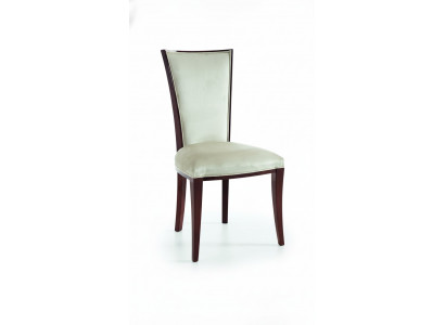 Designer Stuhl Sessel Königlicher Klassiker Stühle Polster Lehn Sitz Holz