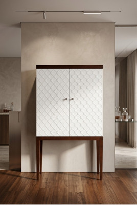 Schrank Bar Barschrank Vitrine Wohnzimmer Designer Regal design Möbel