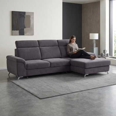Schlafsofa Sofa Polster Funktions Wohnzimmer Ecksofa Textl Sitz Garnitur