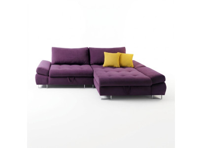 Schlafsofa Design Wohnzimmer Polster Eckgarnitur Ecksofa Sofa Couch