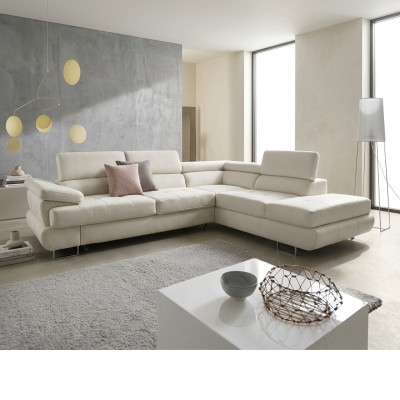 Multifunktions Garnitur Textil Sofa Ecksofa Sitz Wohnzimmer Ecke Couch