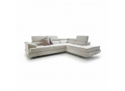 Multifunktions Garnitur Textil Sofa Ecksofa Sitz Wohnzimmer Ecke Couch