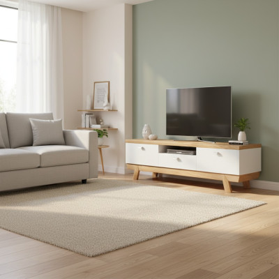 rtv sideboard fernsehschrank schrank tv tisch moderner holz schrank Aspen ASRTV