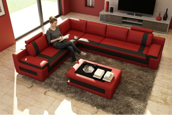Design Couchtisch Polster Wohnzimmer Beistell Tische Moderner Sofa