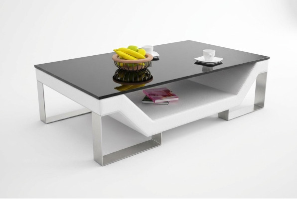 Sofatisch Glas Design Tisch Wonzimmer Leder Couch Beistell Sofa Kaffee