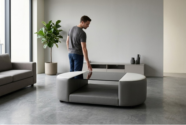 Sofatisch Wohnzimmer Design Glas Couch Sofatisch Polster Tisch Tische