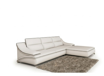 Design Polster Eck Sofa Couch Leder Sofas Garnitur Wohnlandschaft XXL