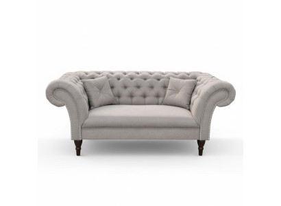 Chesterfield 2 Sitzer Couch Polster Sofa design club lounge 2er polstergarnitur
