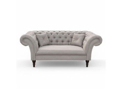 Chesterfield Design Sofa Couch 2 Sitzer Polster Sofas Couchen 2er Garnitur Neu