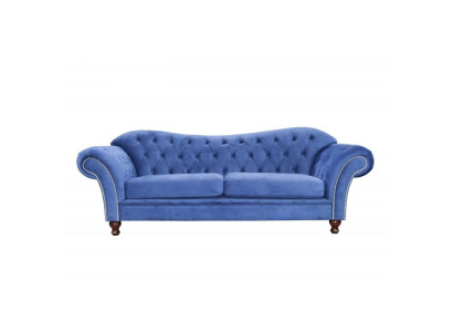 Chesterfield Sofa SHEFFIELD 3 Sitzer mit Bettfunktion Couch Sofas Couchen Neu