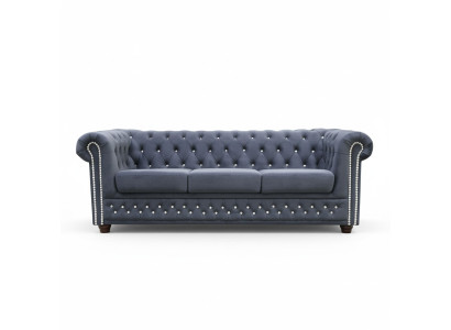 Chesterfield York Blink 3 Sitzer Couch Polster Sofas Couchen Neu Sofa Designer