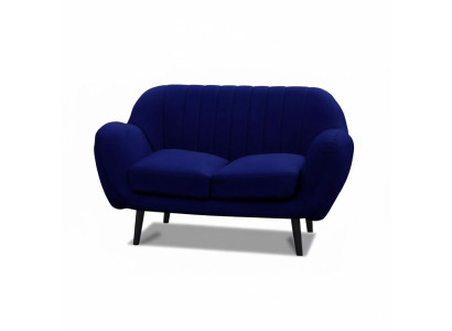 Stoffsofa 2 Sitzer Couch Polster Designer Büro Office Couchen Sofa Kanzlei Bank