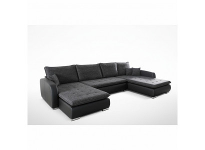 Design Ecksofa Sofa Elena Bettfunktion Couch Polster Sitz Eck Sofas XXL Neu