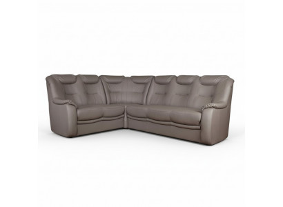 Design Ecksofa Sofa Kassel Leder Couch Polster Sitz Eck Sofas Wohnlandschaft Neu