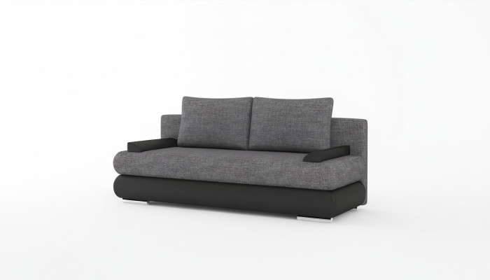 Design Schlafsofa Couch Polster 3 Sitzer Stoff Couch Gästezimmer Sofas
